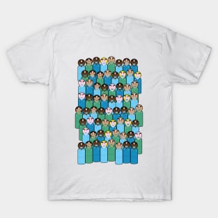 peg people doctors T-Shirt